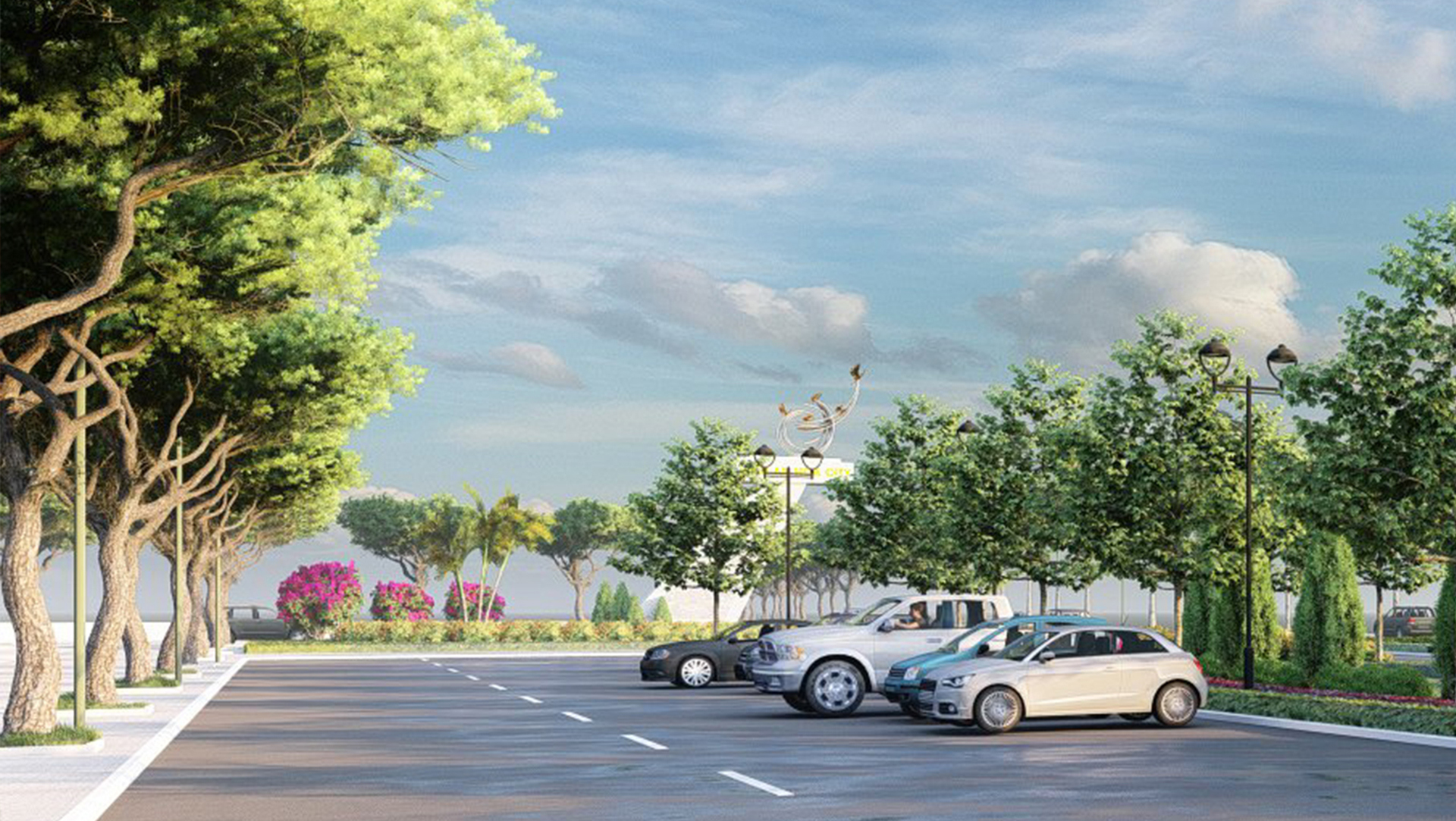 Công viên bãi xe Con Sếu